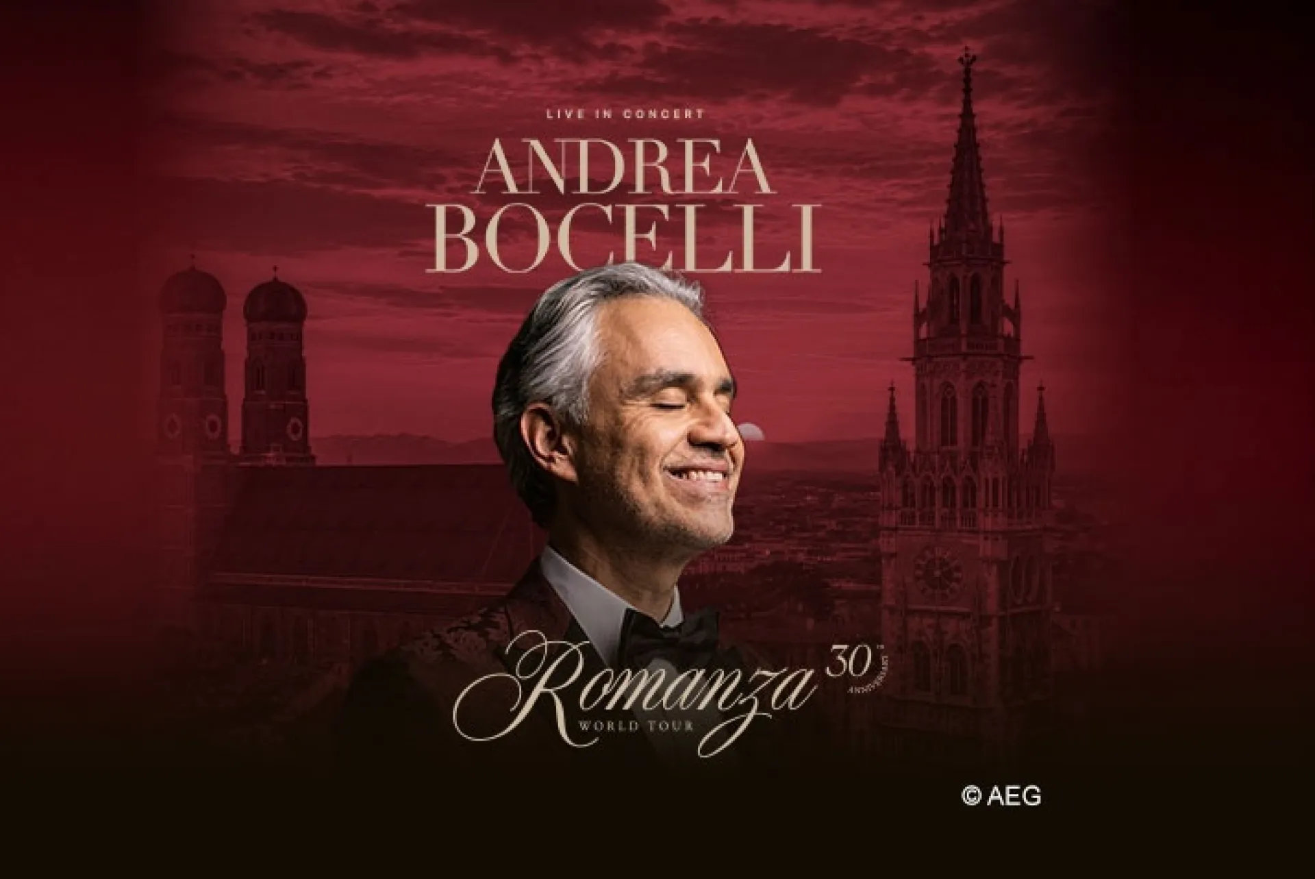 Андреа Бочелли | Мировой тур Romanza 2027