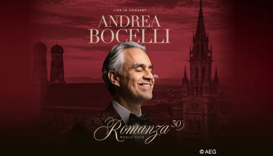 Andrea Bocelli | Romanza World Tour 2027